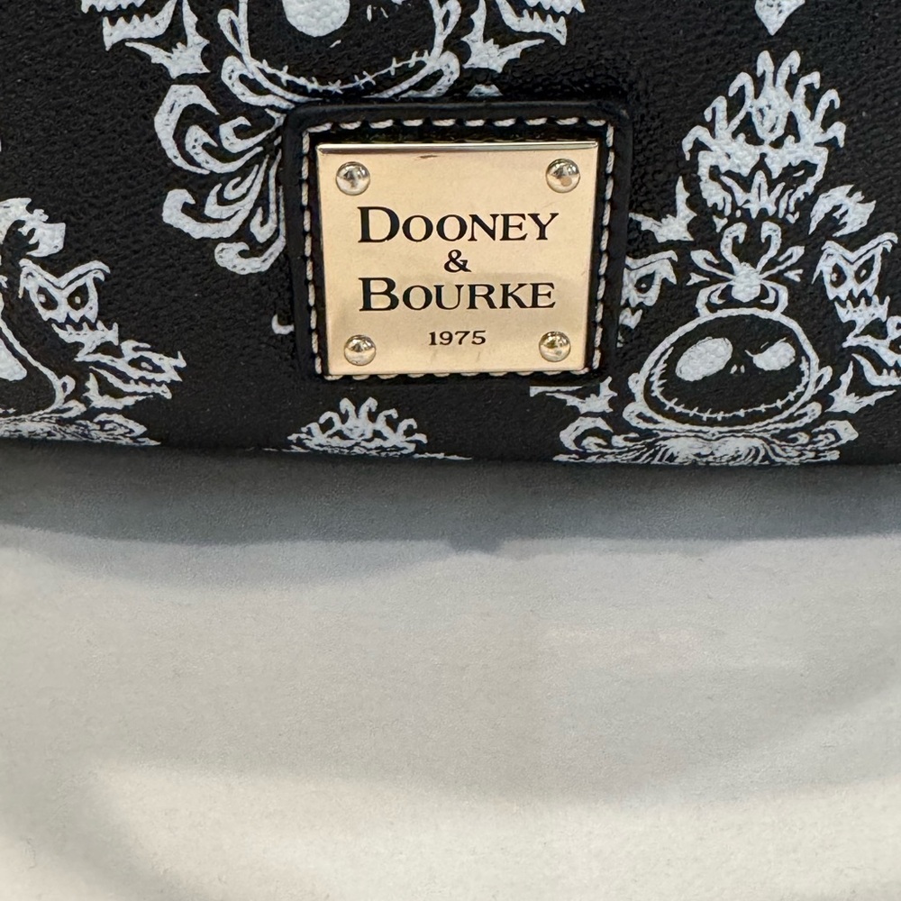 Dooney & Bourke Disney Jack Skellington Nightmare Before Christmas Tote. - Picture 7 of 13